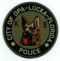 FLORIDA,OPA LOCKA POLICE K-9 SUBDUED 2 MIRRORED